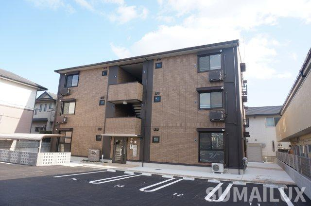 熊本市東区下南部３丁目のアパートの外観