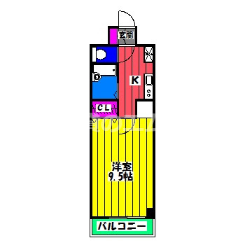 【間取り】 | プレジール諸岡 | プレジール諸岡の間取り