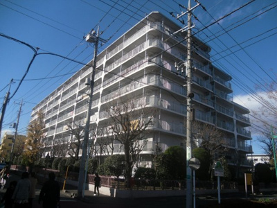 【外観】 | 府中スカイハイツ | 4階部分角部屋。西・北向き。眺望良好な明るいお部屋です。