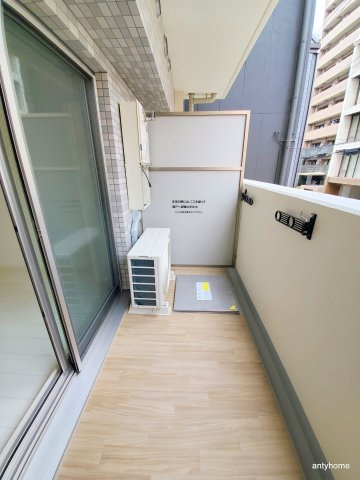 エスリードレジデンス大阪本町 仲介手数料無料のバルコニー