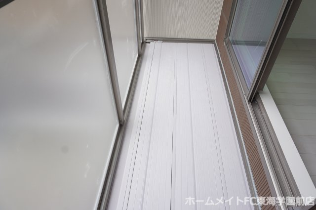 リズタウンのバルコニー