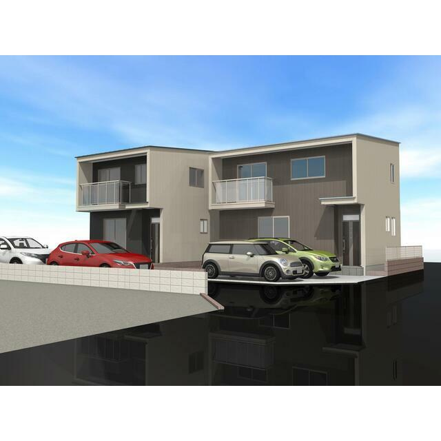 リズタウンの外観パース