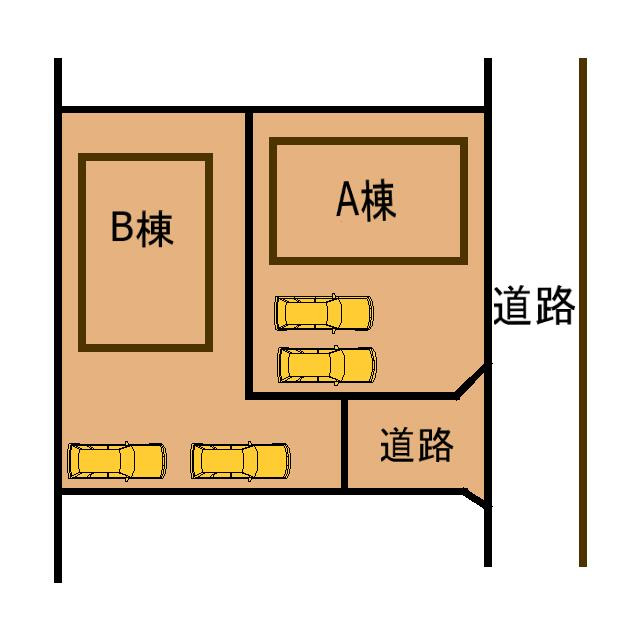 リズタウンの区画図