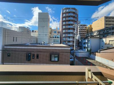 プチフラット三条の展望|西向き眺望