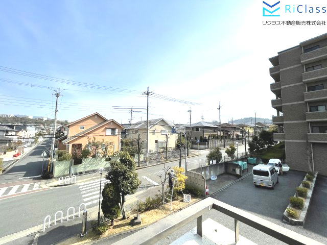 神戸北町ソレアードコートA棟の展望