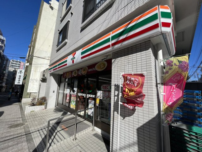 【周辺】 | 秋元マンション | セブンイレブン　徒歩２分(約100ｍ)