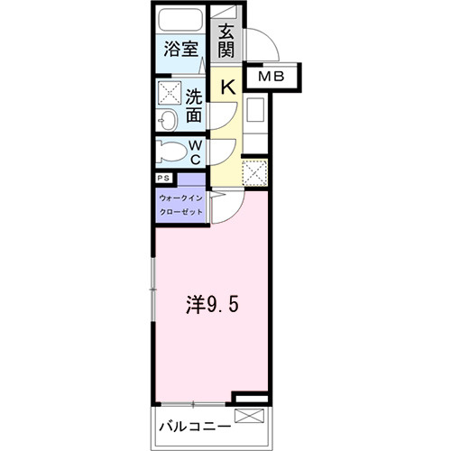 レーヴ習志野の間取り|間取図