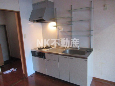 【キッチン】 | ブラン・ヴェール（若江岩田賃貸） | お料理しやすいキッチンです