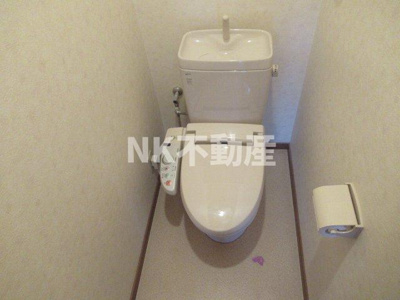 【トイレ】 | ブラン・ヴェール（若江岩田賃貸） | コンパクトで使いやすいトイレです