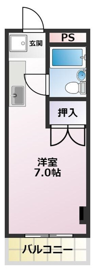 【間取り】 | 梅田ビル | 使いやすい間取りです。