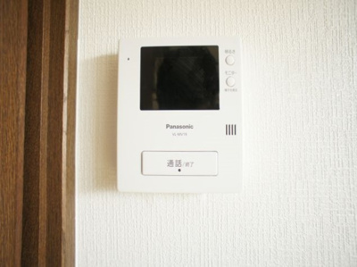 【セキュリティ】 | 塚原マンションA | 訪問者の確認ができるTVドアホン付きです♪