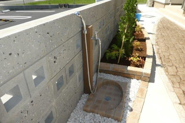 フローレスのその他共用部分|ペット用足洗い場