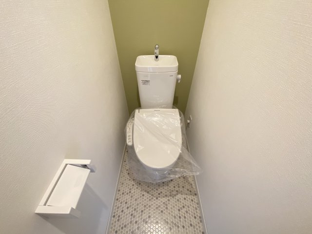 嬉しい温水洗浄便座！