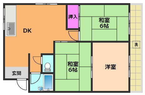 【間取り】 | グランドメゾン八幡