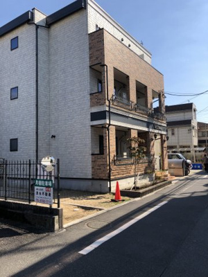 【外観】 | 大田区大森西　アパート | 築3年の綺麗な物件です。