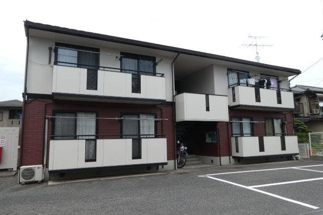 倉敷市安江のアパートの外観