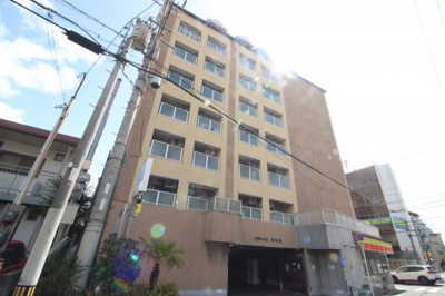 【外観】 | メロディーハイム美章園 | メロディーハイム美章園　鉄骨造　８階建