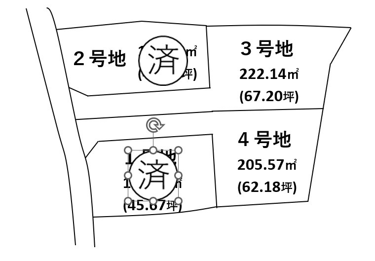 ピースタウン水口八光Ⅱ 建築条件なしの土地図|【土地】ピースタウン八光Ⅱ