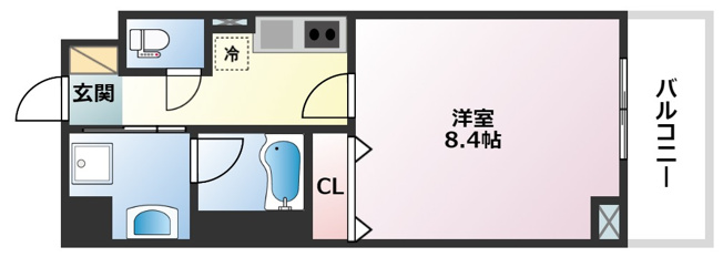 【間取り】 | ラフィ―チェ住吉本町