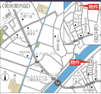 【地図】 | 戸ヶ崎2990