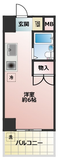 戸田市本町４丁目の賃貸マンションの間取り