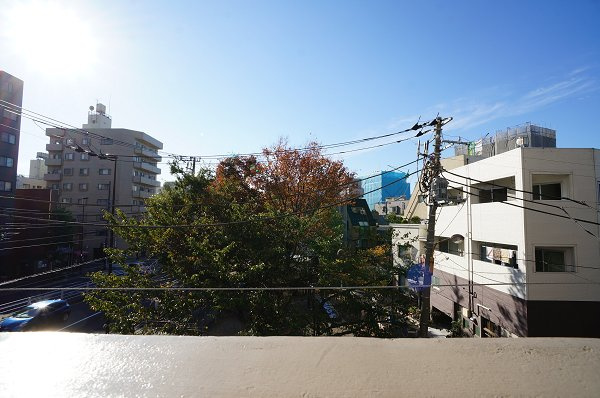 ソレアード菊川の展望|バルコニーから正面眺望♪