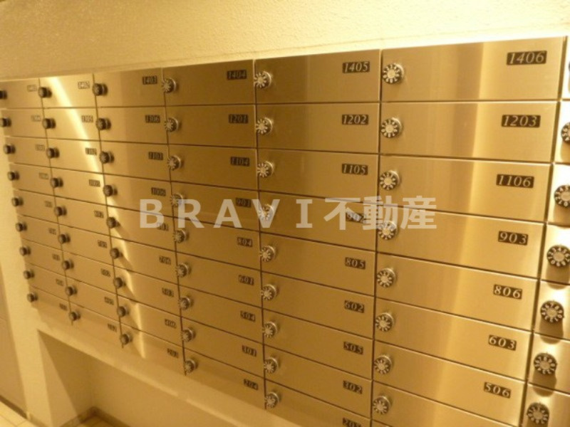 アーバネックス心斎橋Ⅱ　BRAVI不動産のその他共用部分|【アーバネックス心斎橋Ⅱ】集合ポスト