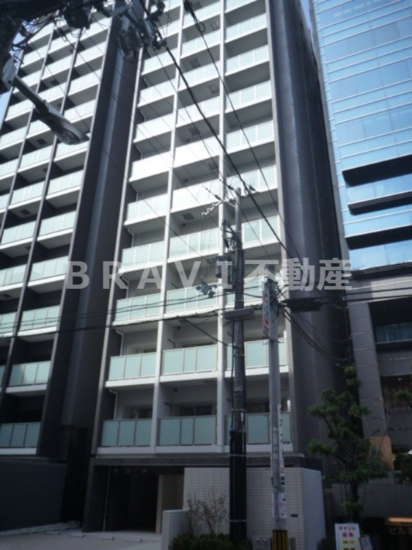アーバネックス心斎橋Ⅱ　BRAVI不動産の外観|【アーバネックス心斎橋Ⅱ】おしゃれな外観です