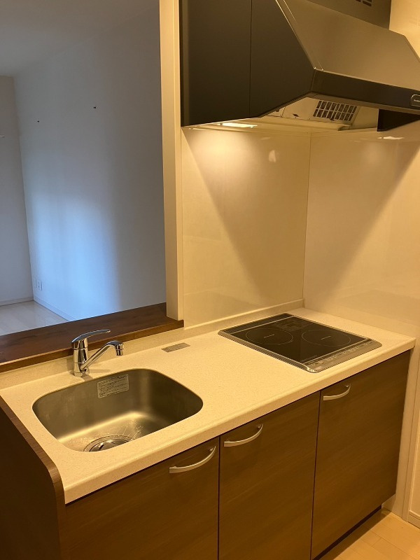 ウェルカーブ二条のキッチン