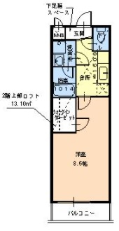【間取り】 | モンサント旭町