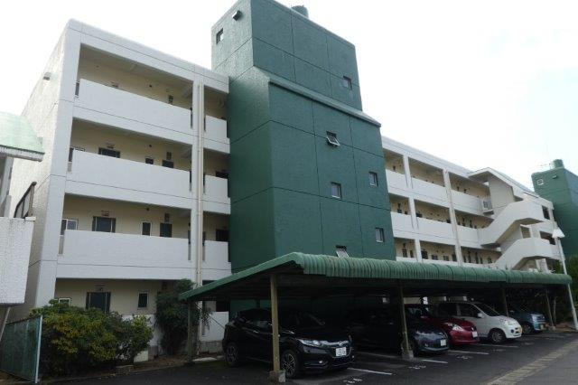 倉敷市松島の賃貸マンションの外観