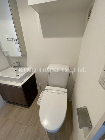エス・キュート西天満のトイレ|清潔感のあるトイレです