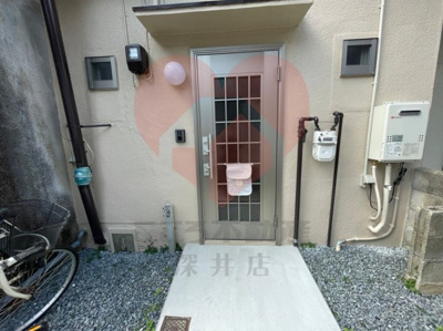 【エントランス】 | 羽曳野市高鷲３丁目貸家