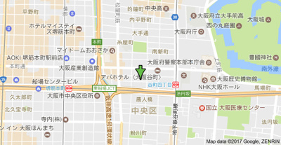 【地図】 | プレサンス谷町アルファ