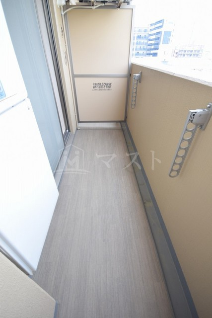 エステムプラザ梅田扇町公園パークランドのバルコニー