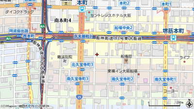 【地図】 | コンフォートレジデンス御堂筋本町