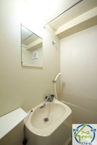 カツノハイツの洗面所