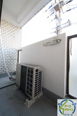 カツノハイツのバルコニー