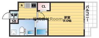 【間取り】 | レジディア谷町