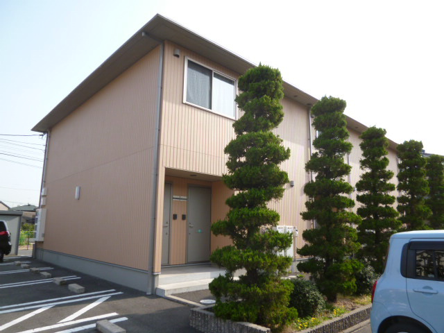 倉敷市浜町１丁目のアパートの外観