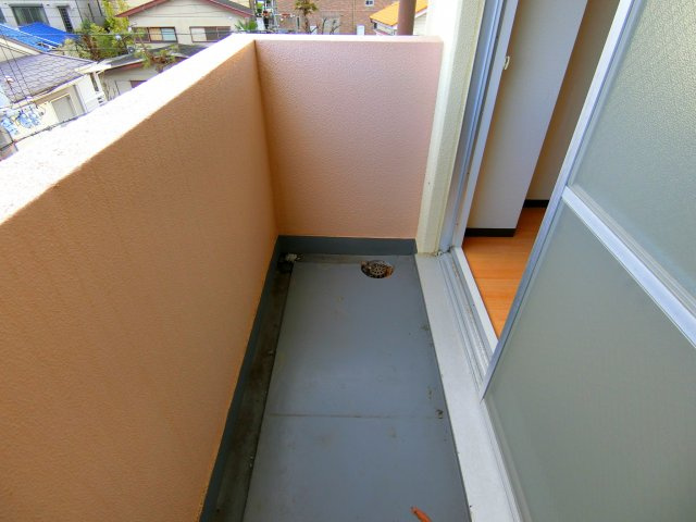 滝野ハイツのバルコニー