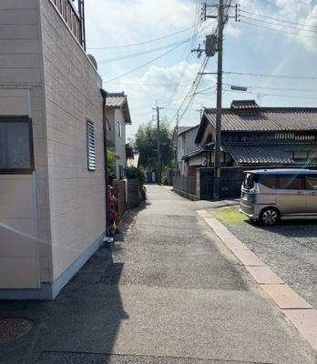 【前面道路含む現地写真】 | 大津市別保３丁目9-38 | 前面道路含む現地写真です