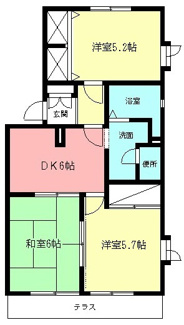 【間取り】 | ガーデンコートＣ