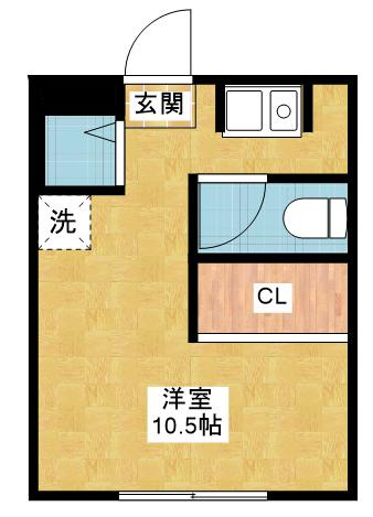 フラワーセンター管理棟ビルの間取り