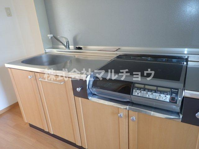 annsハウスⅠのキッチン|お料理しやすいキッチンです