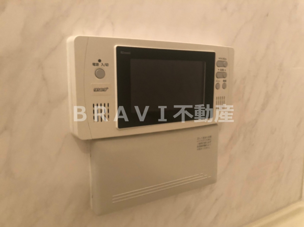 ラムール谷町　BRAVI不動産の設備|【ラムール谷町】浴室テレビ