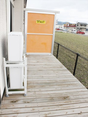 【バルコニー】 | インター御坊ハイツウエヒラ