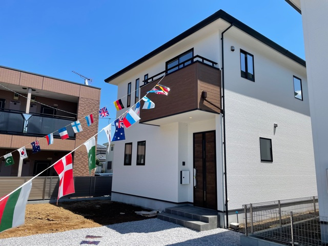 上里町金久保3期（全3棟）3号棟の外観|落ち着いた雰囲気の外観です