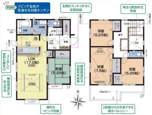 横浜市営地下鉄グリーンライン「都築ふれあいの丘」新築戸建の画像