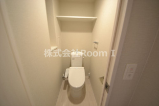 【トイレ】 | リビオレゾン北浜天満橋 | シンプルで使いやすいトイレです